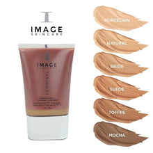 Load image into Gallery viewer, I CONCEAL Flawless Foundation Broad-Spectrum SPF 30 Sunscreen Suede